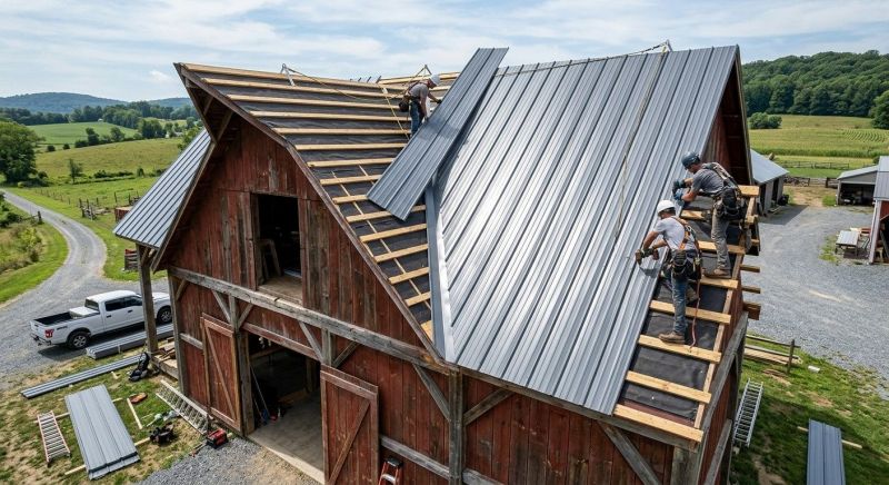 Barn Roof Installation in Westminster, CO