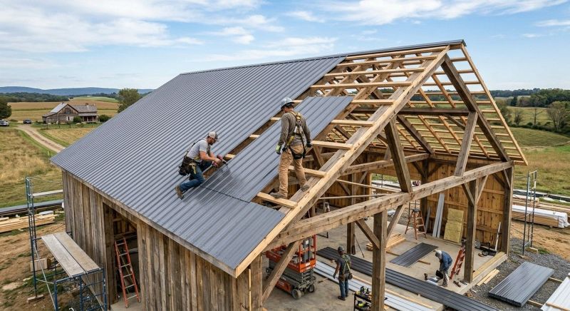 Barn Roof Installation in Westminster, CO