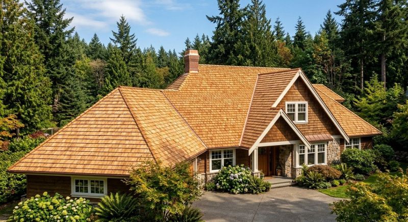 Cedar Roof Installation in Arvada, CO