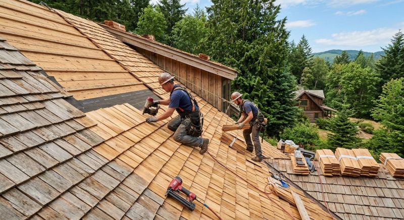 Cedar Roof Installation in Brighton, CO