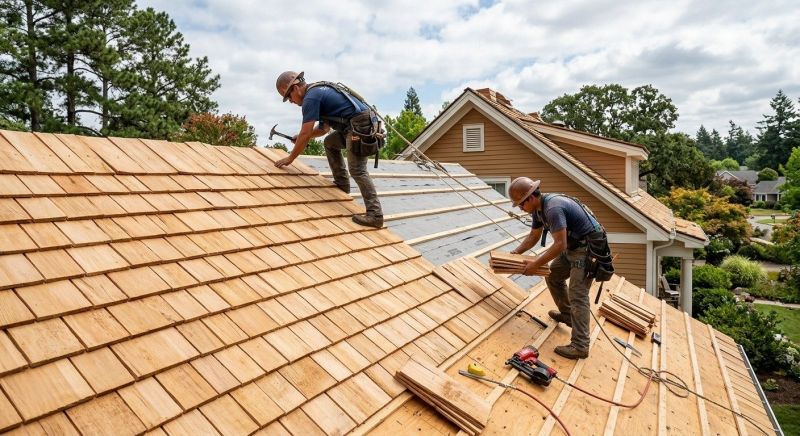 Cedar Roof Installation in Fort Lupton, CO