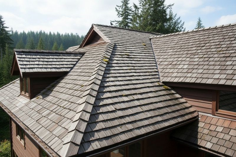 Cedar Roof Replacement in Evergreen, CO
