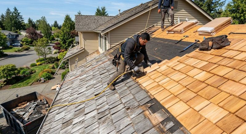 Cedar Roof Replacement in Indian Hills, CO