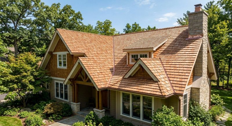 Cedar Shake Roof Construction in Indian Hills, CO