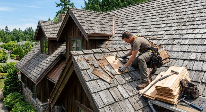 Cedar Shingles Repair in Boulder County, CO