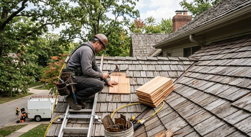 Cedar Shingles Repair in Littleton, CO