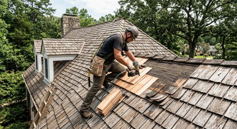 Cedar Shingles Repair in Longmont, CO
