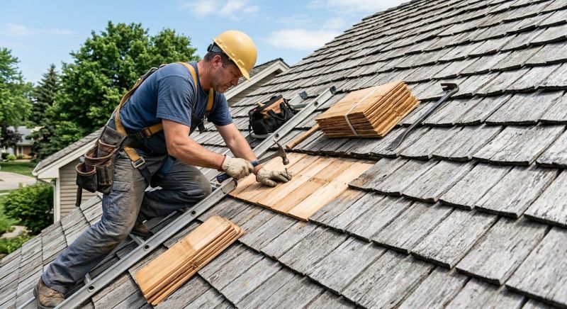 Cedar Shingles Repair in Wheat Ridge, CO
