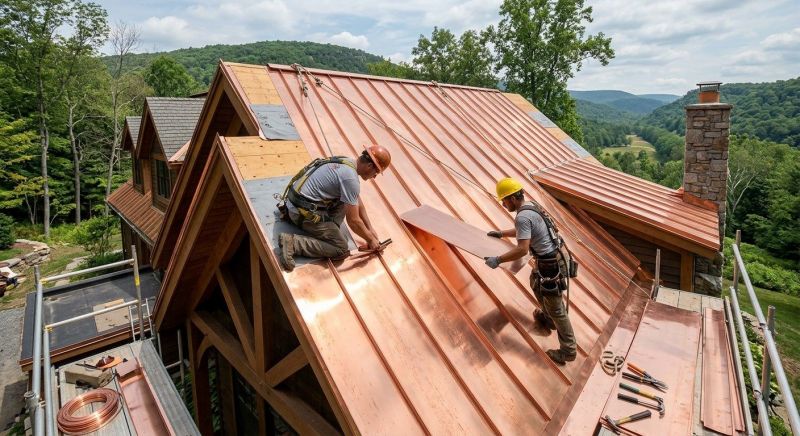 Copper Roof Installation in Westminster, CO