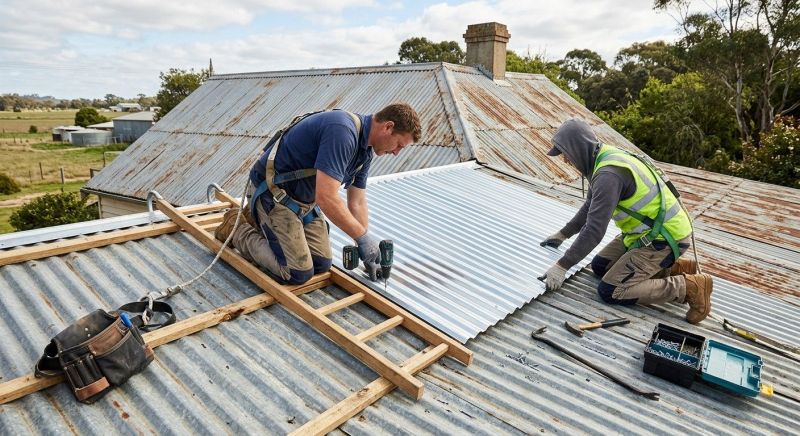 Corrugated Roof Repair in Douglas County, CO