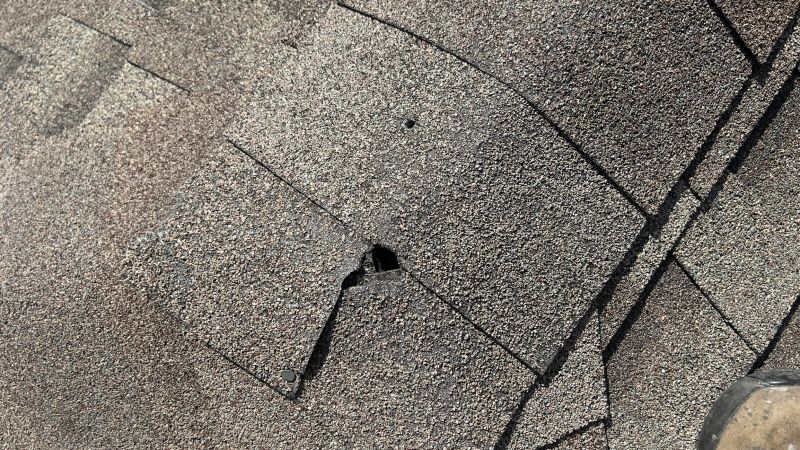 Damaged Roof Repair in Aurora, CO
