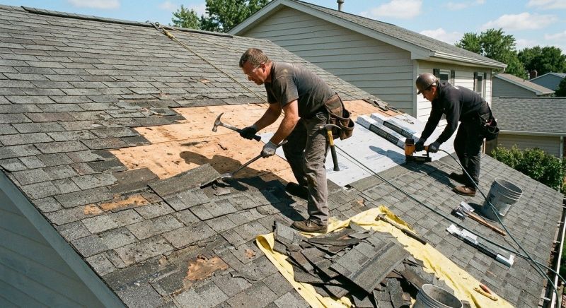 Damaged Roof Repair in Broomfield, CO