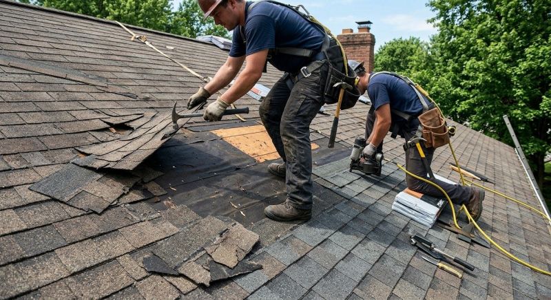 Damaged Roof Repair in Jefferson County, CO