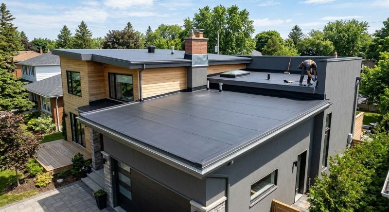 Epdm Roof Installation in Broomfield, CO