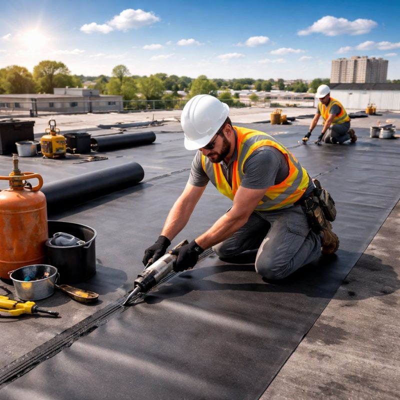 Epdm Roof Installation in Longmont, CO
