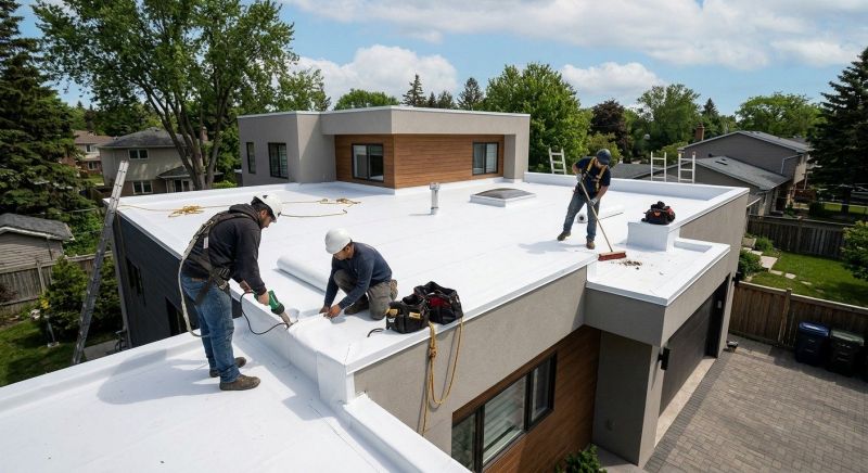 Flat Roof Installation in Arapahoe County, CO
