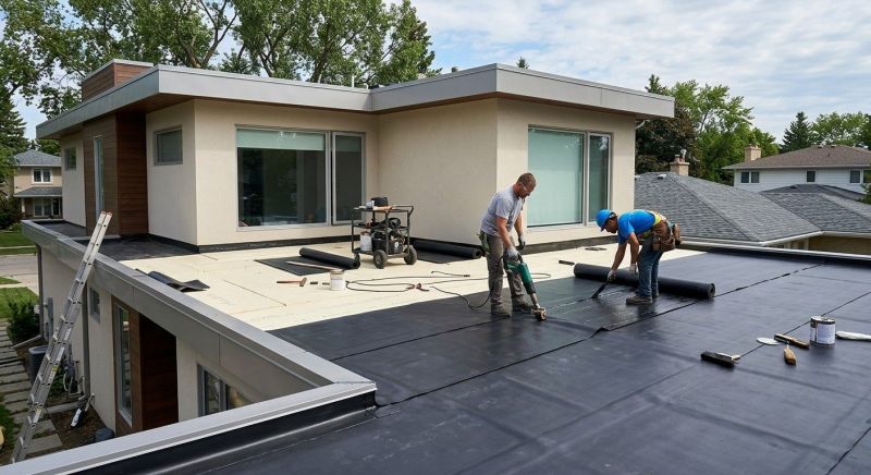 Flat Roof Installation in Firestone, CO
