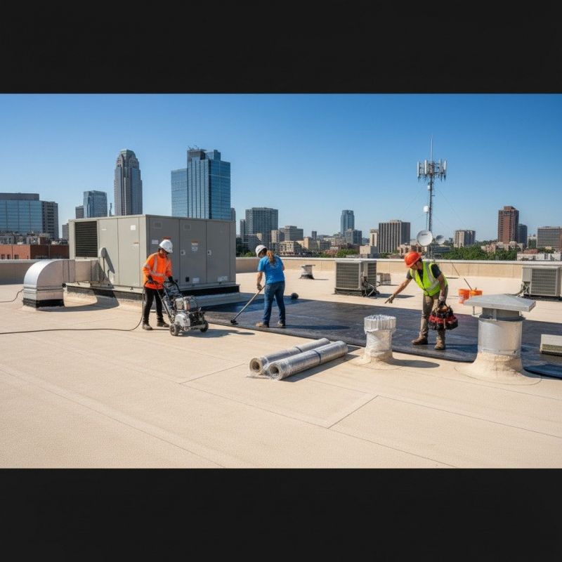 Flat Roof Repair in Denver County, CO