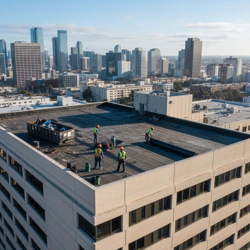 Flat Roof Replacement in Arapahoe County, CO