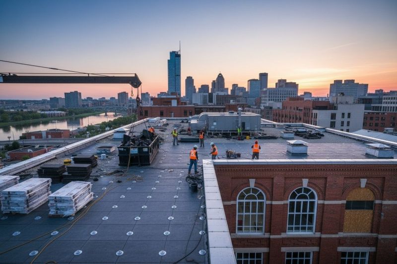 Flat Roof Replacement in Arapahoe County, CO