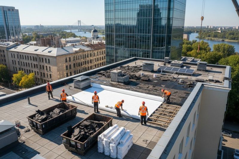 Flat Roof Replacement in Boulder County, CO