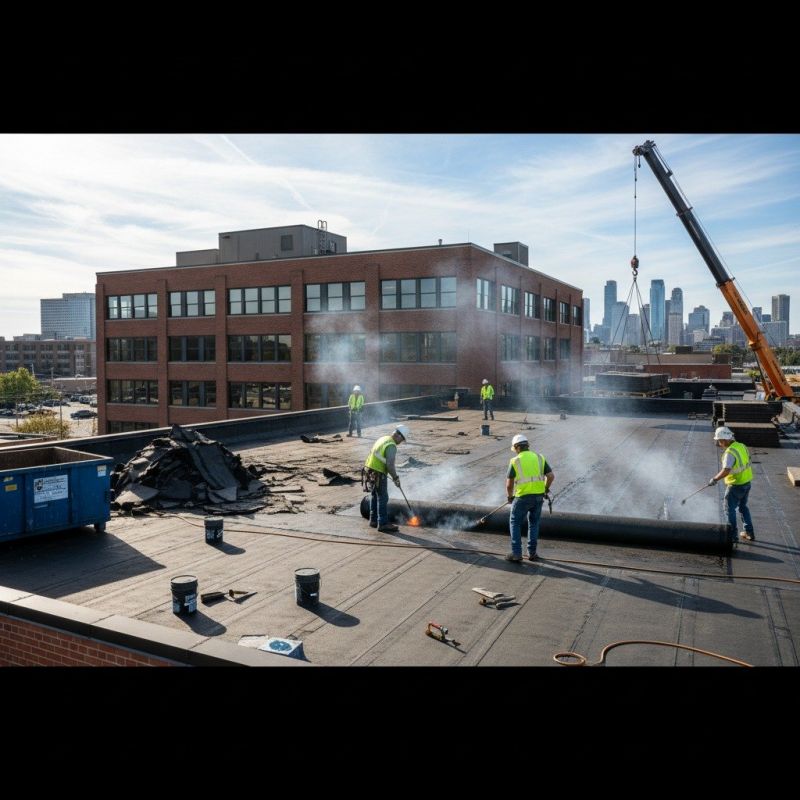 Flat Roof Replacement in Erie, CO