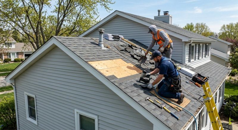 House Roof Repair in Arvada, CO