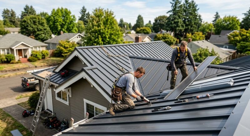 Metal Roof Repair in Golden, CO