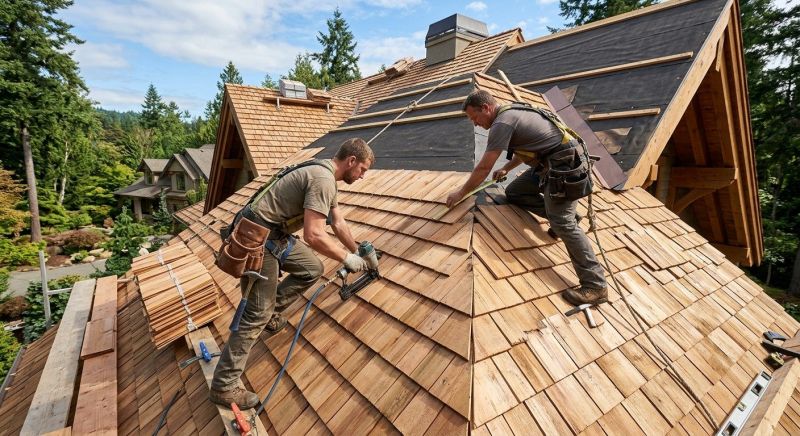 Natural Wood Roof Installation in Westminster, CO