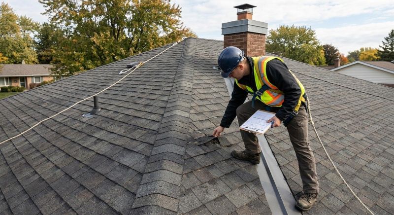 Roof Damage Inspection in Brighton, CO