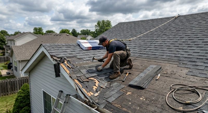 Roof Damage Repair in Erie, CO