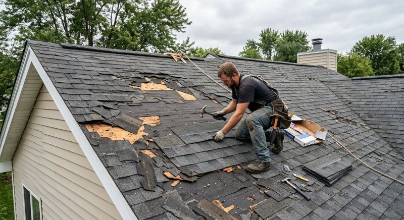 Roof Damage Repair in Littleton, CO