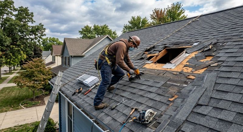 Roof Damage Restoration in Denver County, CO
