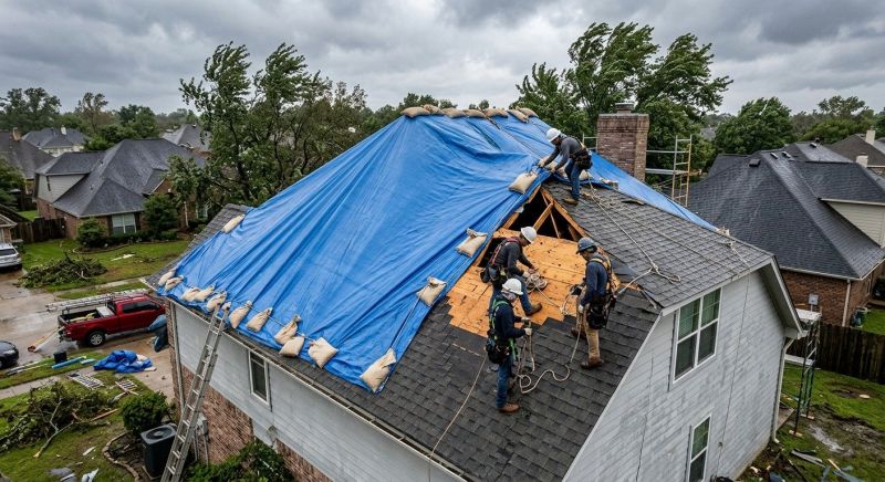 Roof Damage Restoration in Indian Hills, CO