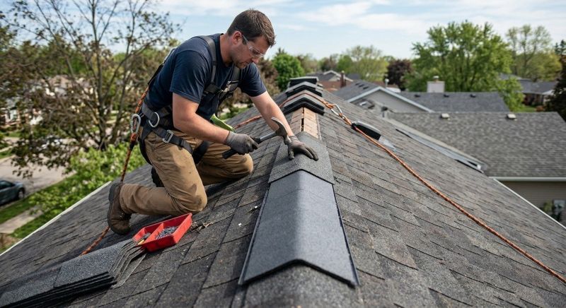 Roof Ridge Repair in Westminster, CO