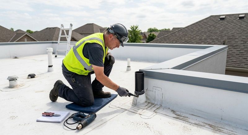Rubber Roof Inspection in Westminster, CO