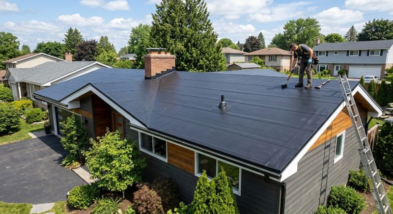 Rubber Roof Installation in Westminster, CO