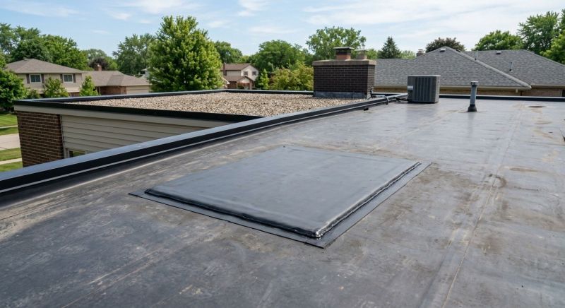 Rubber Roof Repair in Commerce City, CO