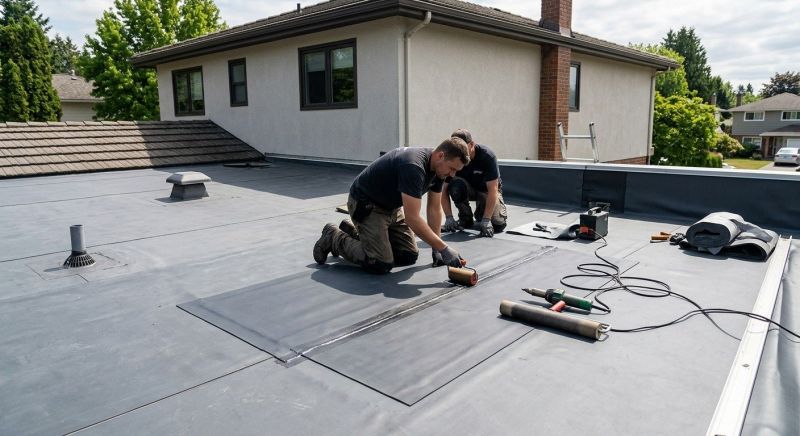 Rubber Roof Repair in Englewood, CO