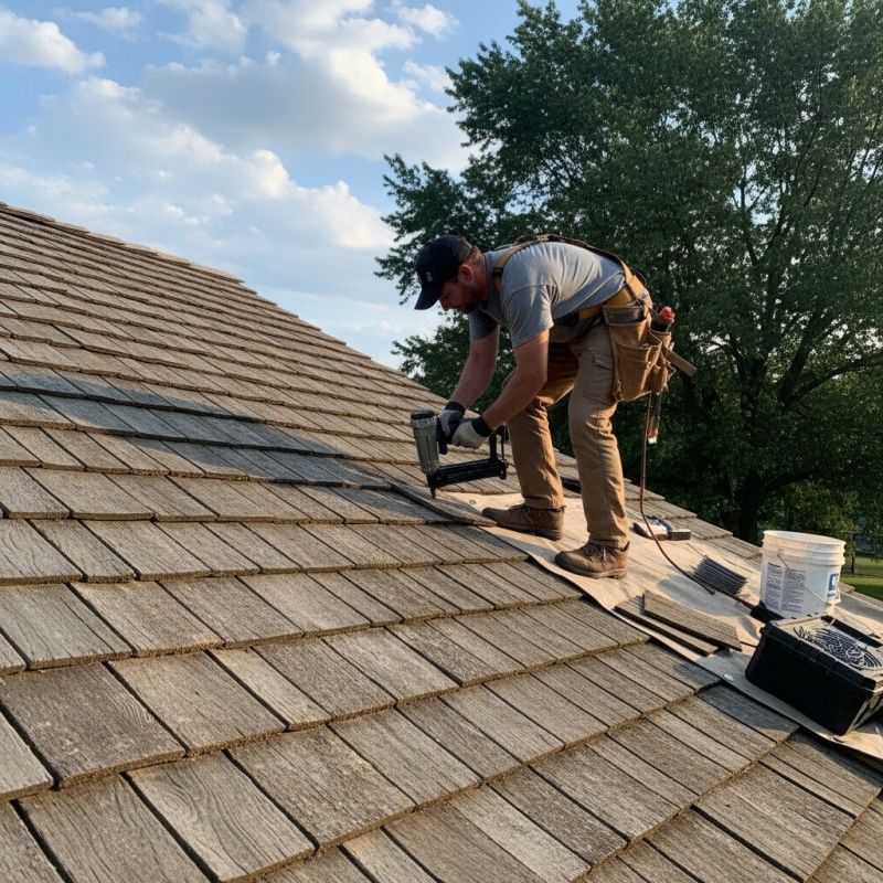 Shake Shingle Repair in Longmont, CO