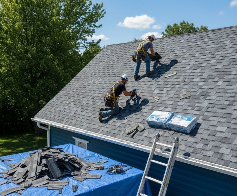 Shingle Roof Replacement in Firestone, CO