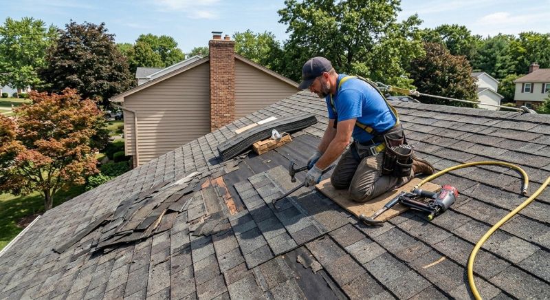 Shingles Repair in Firestone, CO
