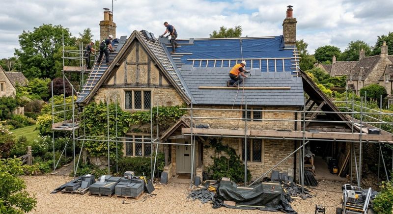 Slate Roof Replacement in Jefferson County, CO