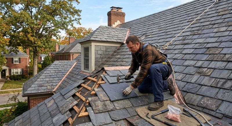 Slate Shingles Repair in Denver, CO