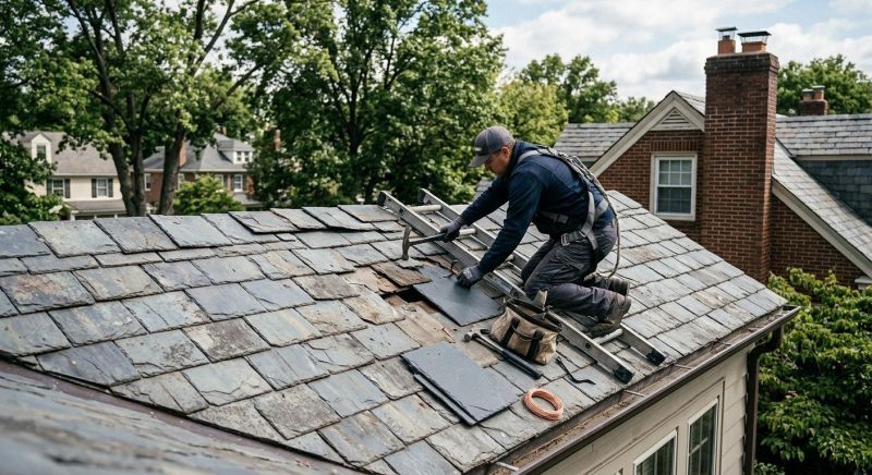 Slate Shingles Repair in Indian Hills, CO