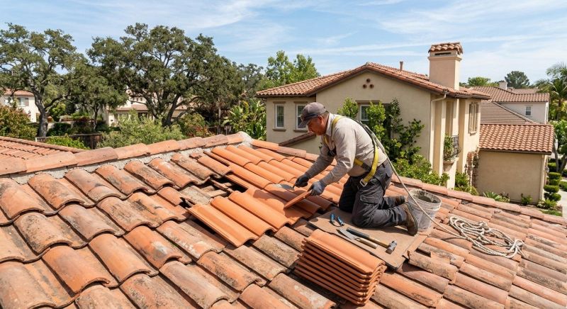 Spanish Tile Roof Repair in Westminster, CO