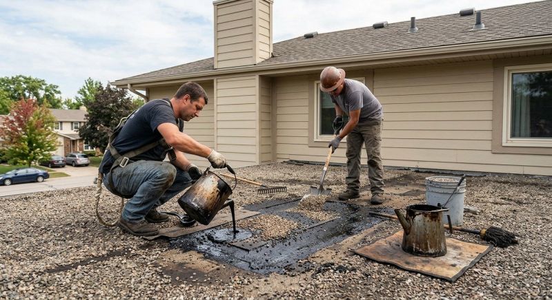 Tar And Gravel Roof Repair in Dacono, CO