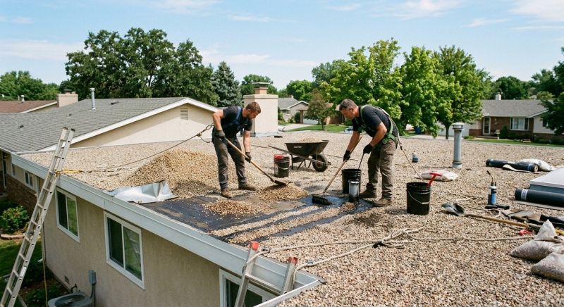 Tar And Gravel Roof Repair in Dacono, CO