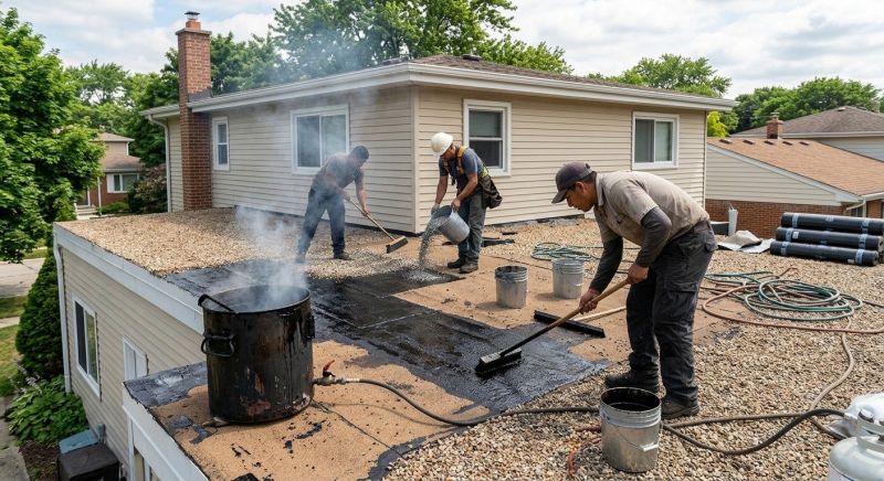 Tar And Gravel Roof Repair in Indian Hills, CO