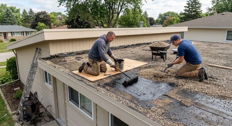 Tar And Gravel Roof Repair in Westminster, CO